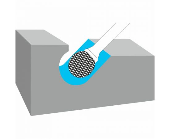 Бор-фреза твердосплавная сферическая D-03-2.5-M-03-40 по металлу Sekira 00-00019170 – изображение 7