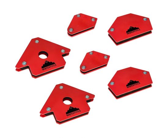 Набор магнитных уголков для сварки, 6 предметов vertextools 45-90-135-6 – изображение 8