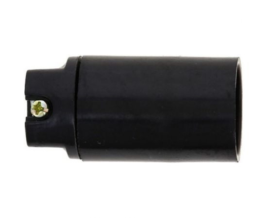 Карболитовый подвесной патрон EKF Е14 черный PROxima SQLHC-E14-s-s 