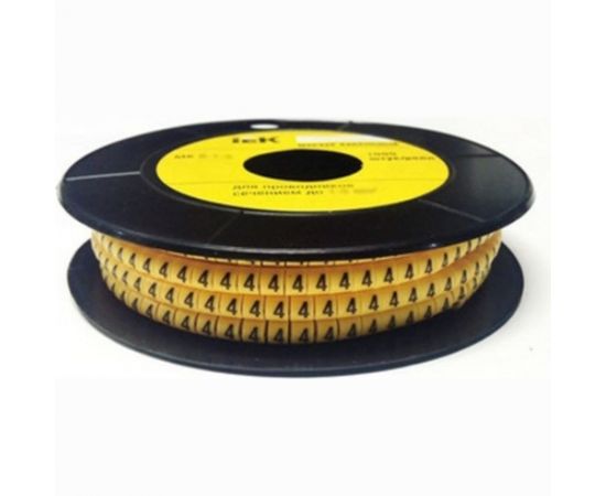 Маркировочное кольцо IEK 1-2.5мм, 1, МК, 1000шт/ролл UMK10-1 