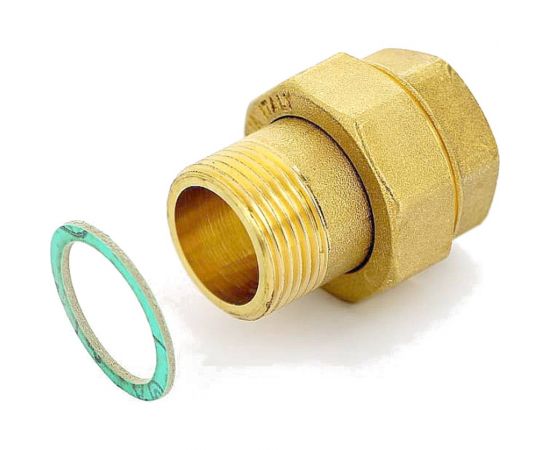 Соединитель ITAP прямой, латунный, ""американка"", 1/2 ART 151 