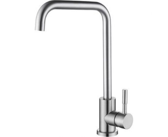 Смеситель для кухни OUTE матовый хром, однорычажное управление, поворотный излив T40313B-3 