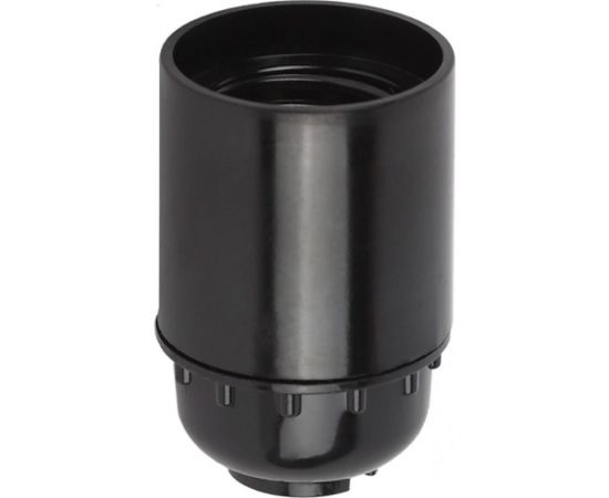 Патрон ЭРА Е27, подвесной, бакелит, черный Б0044085 