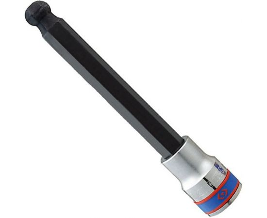 Торцевая насадка бита с шаровым окончанием 1/2"", HEX 6мм, L140мм KING TONY 40D006 