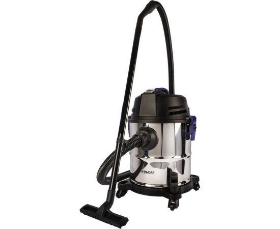Пылесос строительный Пульсар ПС 201 1400 Вт, 20л, шланг 1,5м 907-415 