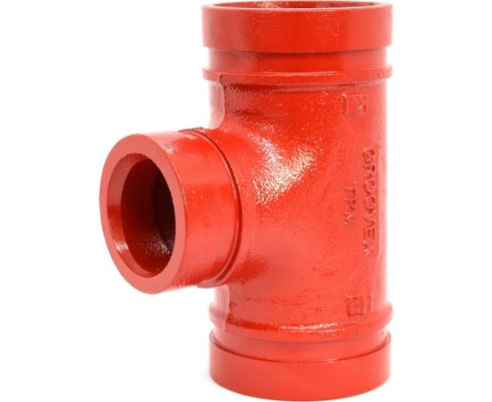 Переходной тройник под муфту GROOVEX 2"x1 1/2" 60x48 мм TPM6048 