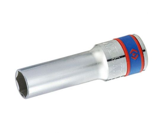 Головка торцевая глубокая шестигранная 1/2"", 13 мм KING TONY 424513M 