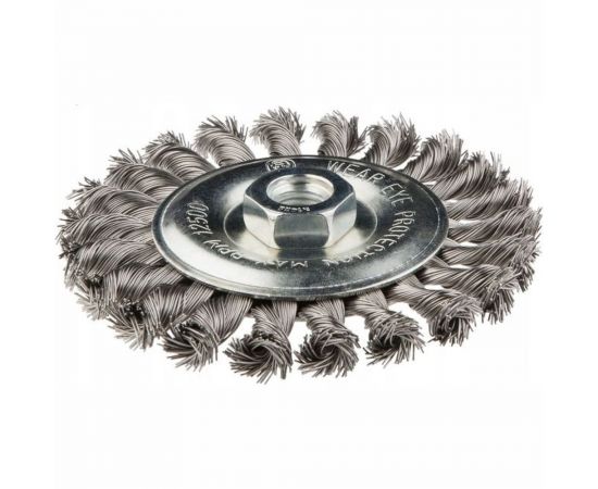 Щетка проволочная дисковая INOX 115 мм, M14 GRAPHITE 57H596 