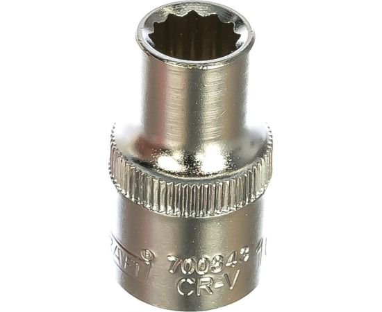 Головка торцевая 12 граней (10 мм; 1/2 Dr) KRAFT KT 700343 
