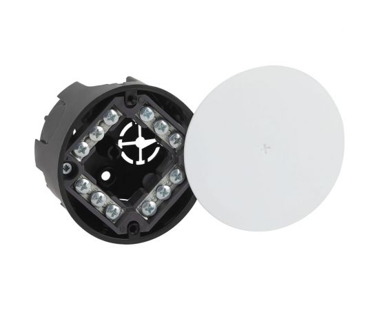 Распаячная коробка ЭРА KRT-k-74-42 для твердых стен, клеммник, крышка IP42, Б0057231 