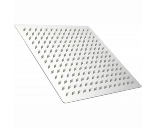 Потолочная лейка для душа OUTE квадрат, 20x20 см, глянцевый хром, с шарниром для изменения угла TH98J-8 