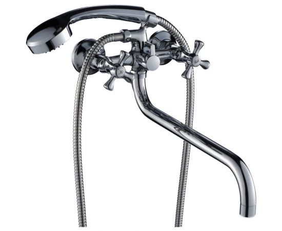 Универсальный смеситель для ванны Orange Classic хром M71-221cr 