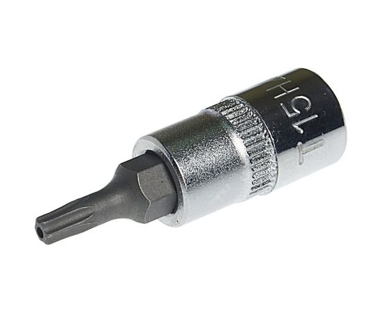 Головка с насадкой TORX с отверстием (T15H; 37 мм; 1/4DR) JTC 23515 