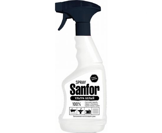 Спрей SANFOR Универсал УЛЬТРА БЕЛЫЙ 500 мл 18396 