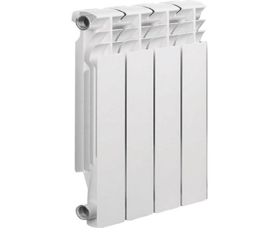 Алюминиевый радиатор отопления Solur PREMIUM 4 секции ALUM04 