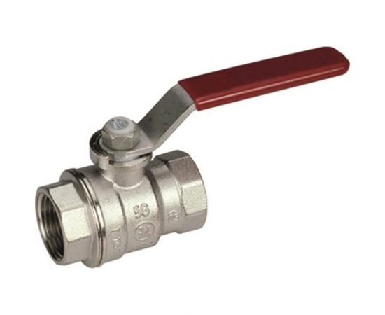 Шаровый кран Gekon хромированный с резьбой 2"", ручка-рычаг GK 550 2 