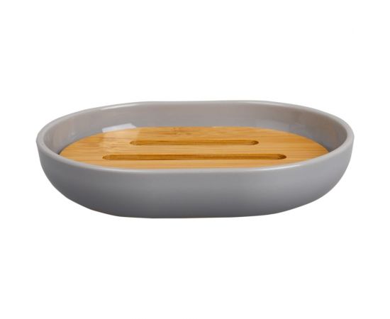 Мыльница Аквалиния Gray пластик, бамбук PS0112FA-SD – изображение 2