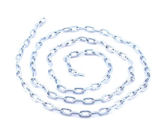 Оцинкованная цепь Стройбат DIN 766 короткое звено 3 мм 3 м 2519322-1 / 261670 – изображение 2