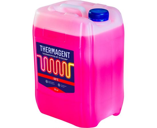 Теплоноситель Thermagent на основе этиленгликоля -30С 10 кг 910265 – изображение 2