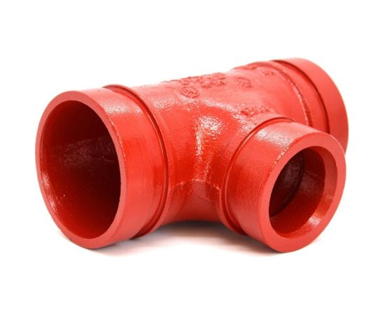 Переходной тройник под муфту GROOVEX 2"x1 1/2" 60x48 мм TPM6048 – изображение 2