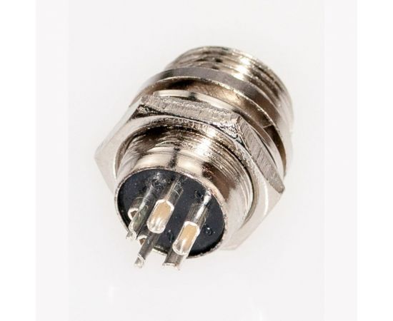 Разъем MIC12 5P штекер Pro Legend металл на корпус, PL2223 – изображение 2