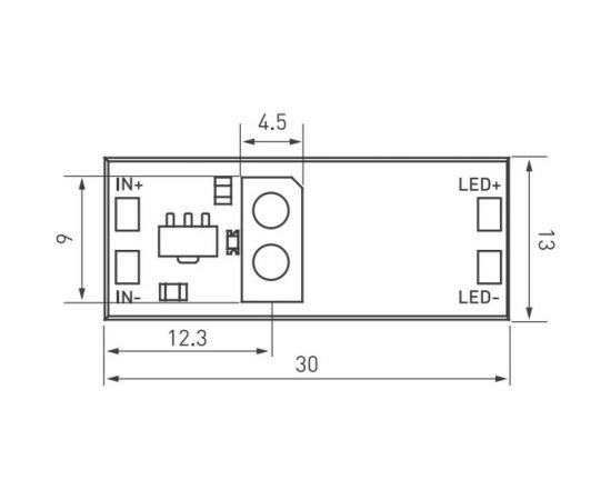Микродиммер Arlight SR-IRIS-IRH-DIM 0 291092 – изображение 3