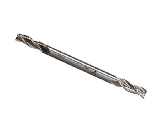 Набор фрез концевых 2-х сторонних по металлу из 6 шт, 4,5,6,8,10,12 мм, Z=3, Р18 CNIC 53665 – изображение 3