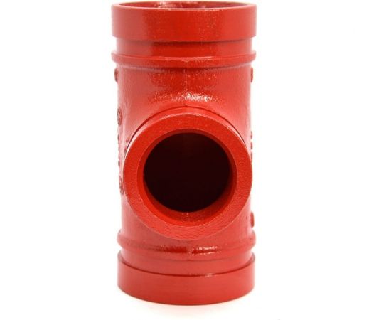 Переходной тройник под муфту GROOVEX 2"x1 1/2" 60x48 мм TPM6048 – изображение 3