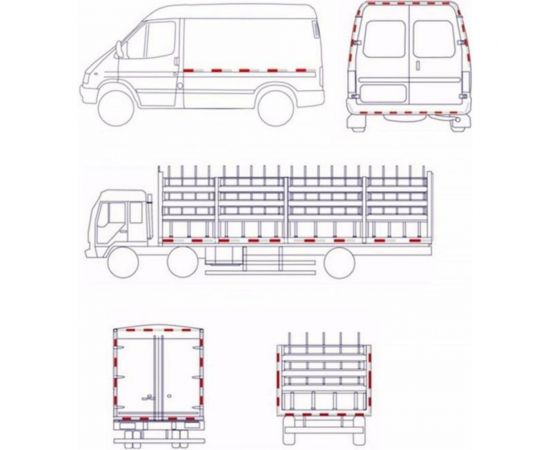 Светоотражающая самоклеящаяся лента СИМАЛЕНД желтая, 5 см х 10 м 5155980 – изображение 3