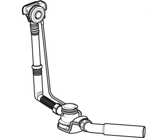 Слив-перелив для ванны с системой нажатия Geberit 150.758.21.1 PushControl, d52 00066611 – изображение 3
