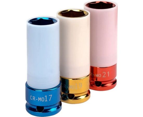 Набор ударных головок 3 предмета 1/2 дюйма GOODKING G-10003 – изображение 3