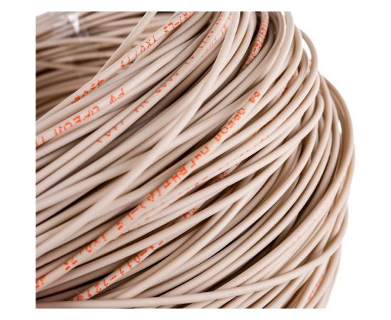 Провод ОРЕОЛ ПуГВ нг А LS 1х0,75 белый 100м 00-00003392 – изображение 3