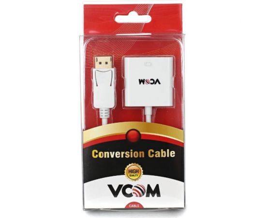 Кабель-переходник VCOM DisplayPort M - VGA F 0.15м CG603 – изображение 3