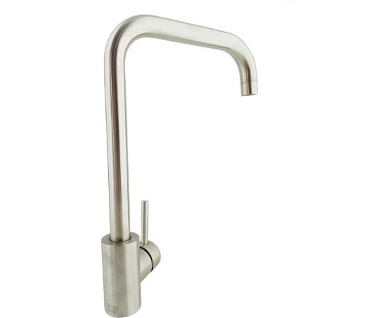 Смеситель для кухни OUTE матовый хром, однорычажное управление, поворотный излив T40313B-3 – изображение 4