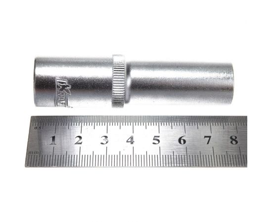 Головка торцевая глубокая 6 граней (13 мм; 1/2 Dr) KRAFT KT 700377 – изображение 4