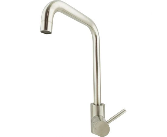 Смеситель для кухни OUTE матовый хром, однорычажное управление, поворотный излив T40313B-3 – изображение 5