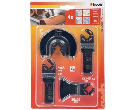 Набор инструментов KWB 4 шт 7088-00 – изображение 5