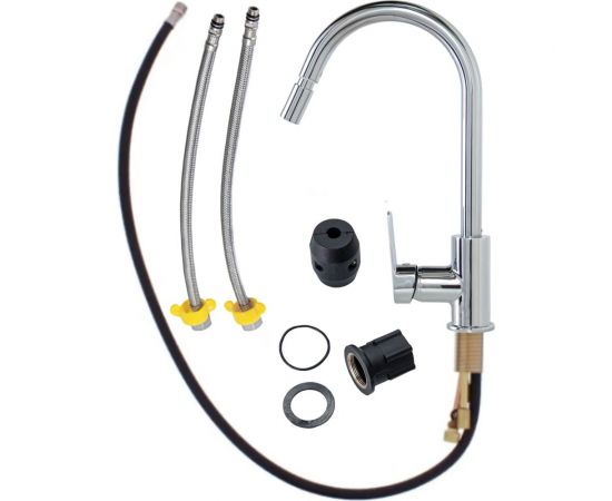 Смеситель для кухни Orange Alfi M34-000cr хром – изображение 5