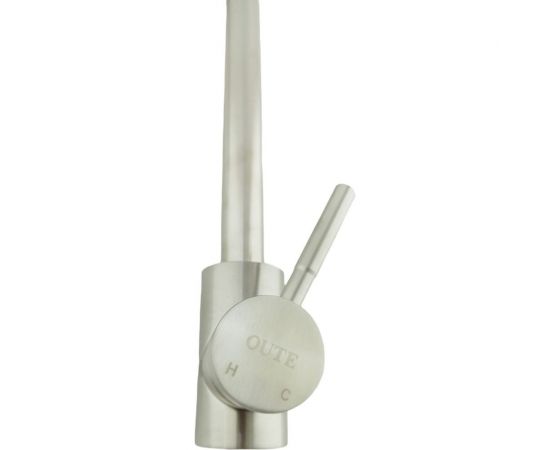 Смеситель для кухни OUTE матовый хром, однорычажное управление, поворотный излив T40313B-3 – изображение 7