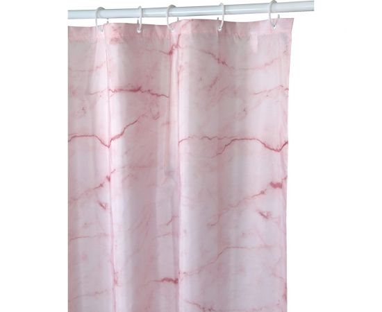 Штора для ванной Аквалиния (розовый мрамор) 1,8x2,0 SV-PT-18007-1B 