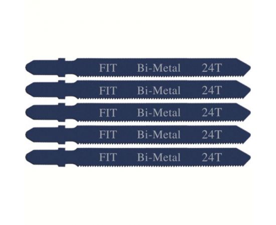 Полотно по металлу (5 шт; 75 мм; Bi-metal; 24Т) FIT IT 41120 