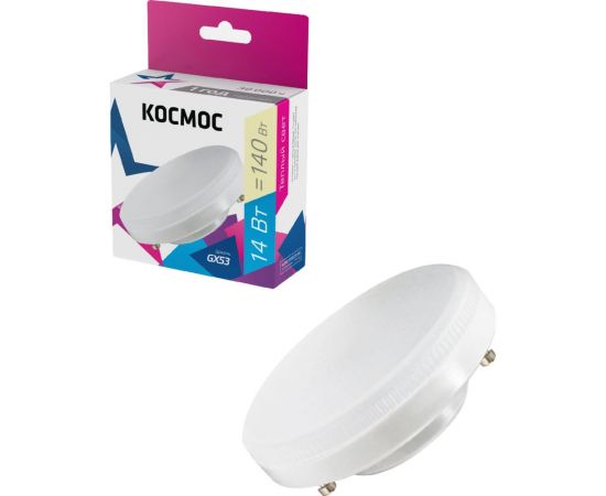 Светодиодная лампа Космос 14Вт GX53 220В 3000K Lksm_LED14wGX5330C 