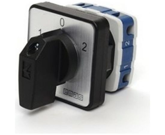 Переключатель полюсов Emas реверсивный однофазный 1-0-2 40А PSA040KD134S 