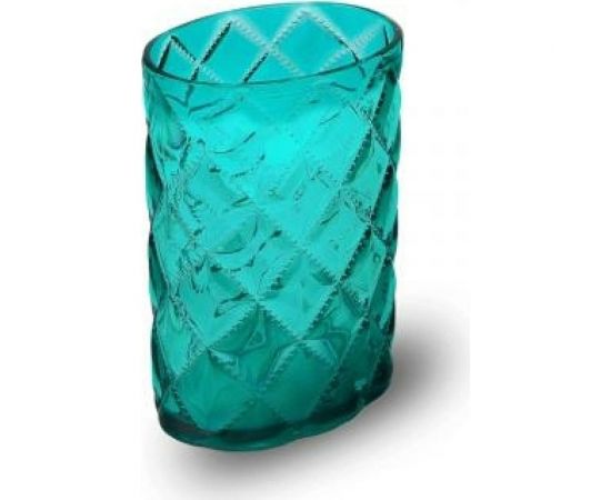 Стакан для зубных щеток Аквалиния Хрусталь пластик, изумруд PS0116CA-TB 