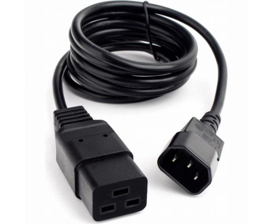 Кабель питания Cablexpert 1.8м, C14-C19, 3x1 кв.мм, черный, с заземлением PC-189-1-1 