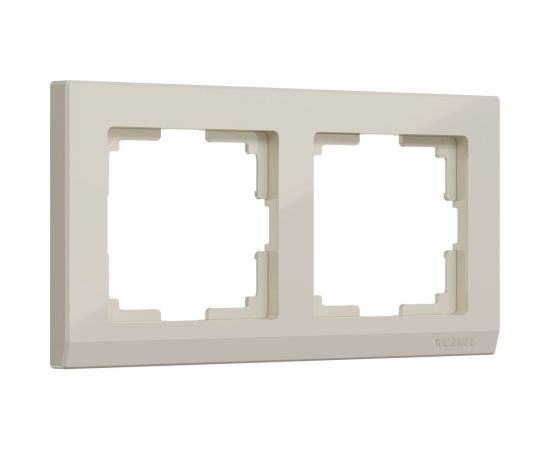 Рамка на 2 поста WERKEL W0021803 Stark слоновая кость a050920 