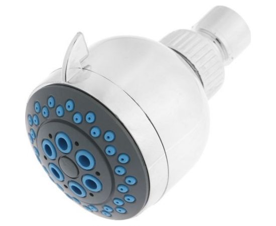 Стационарная лейка Zein Z0319, 3 режима, с голубыми вставками, пластик 5482424 