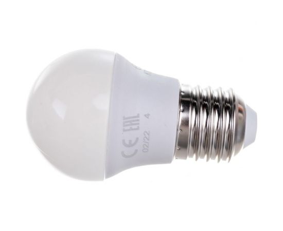 Светодиодная лампа Ecola globe LED Premium 8,0W G45 220V E27 2700K шар композит 78x45 K7QW80ELC 