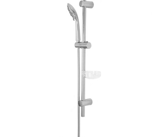 Душевой набор Orange ручной душ, шланг, штанга, хром lm37pr 