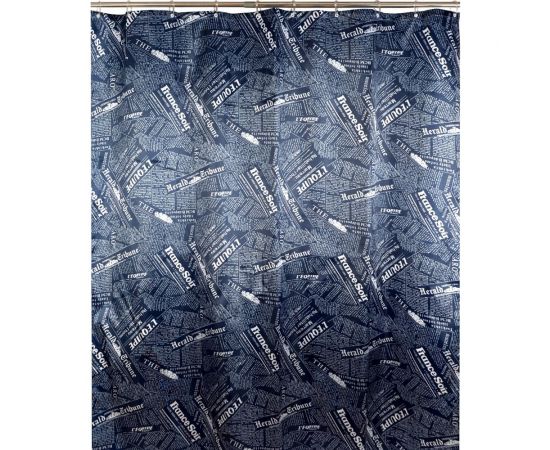 Штора для ванной Аквалиния Газета 1.8х1.7 м 09.020А-03 